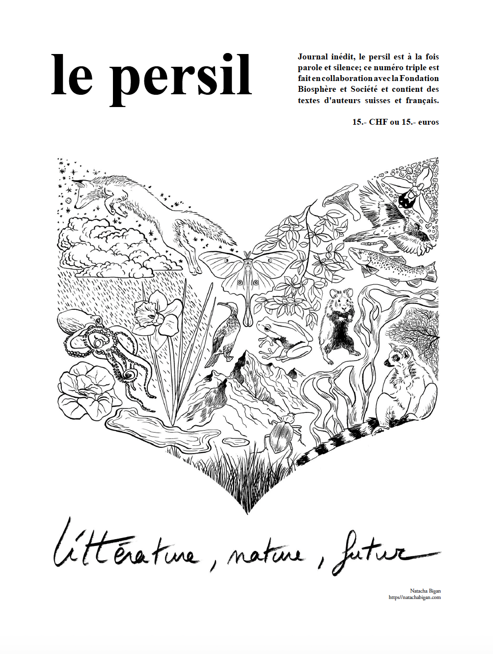 Le Persil – n° 246-248 – littérature, nature, futur